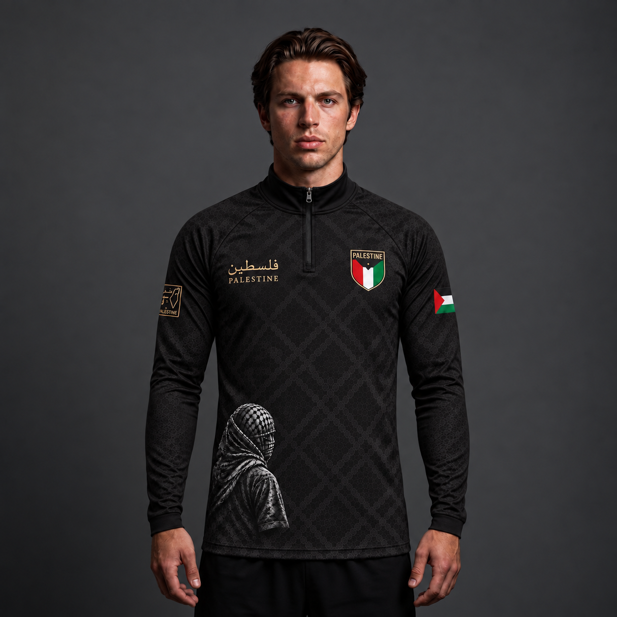 Unity Palestine Quarter Zip
