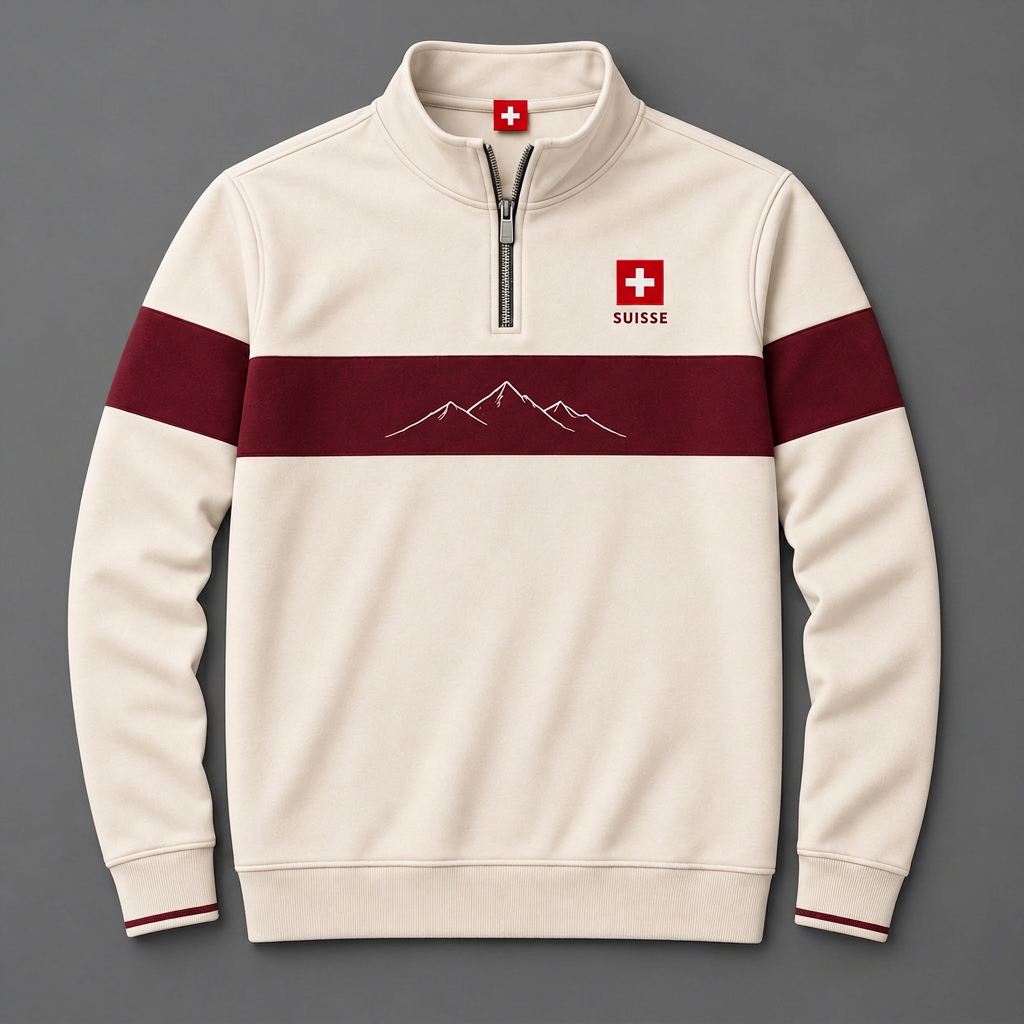 Alpine Stripe Quarter Zip