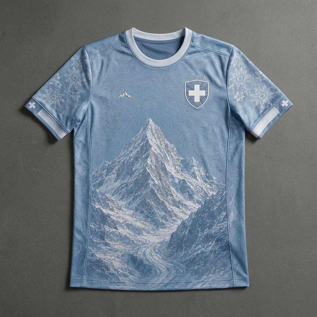 Swiss Glacier Jersey